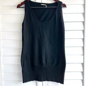 Max Studio long cotton tank top